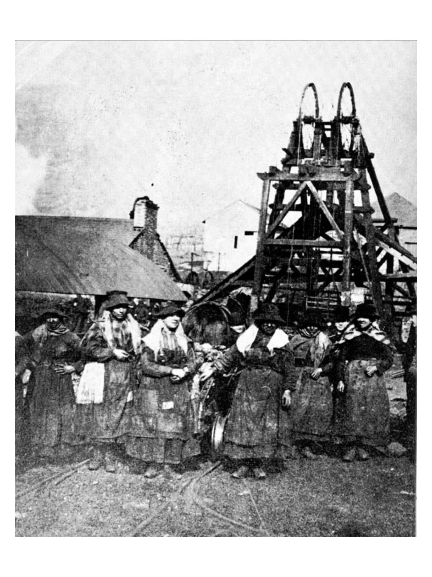 Treorchy pit side women