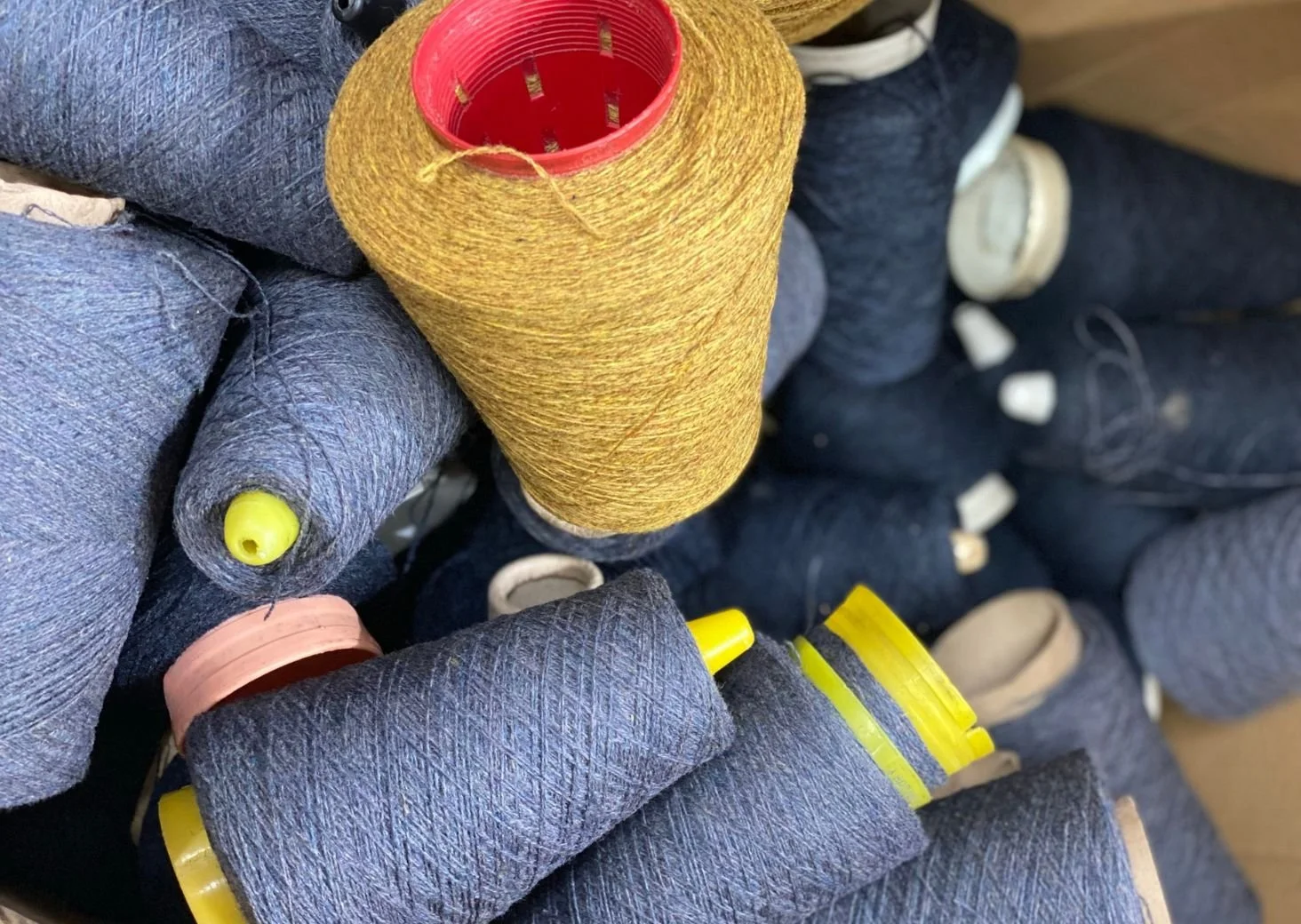 Cloth order leftovers at Melin Teifi